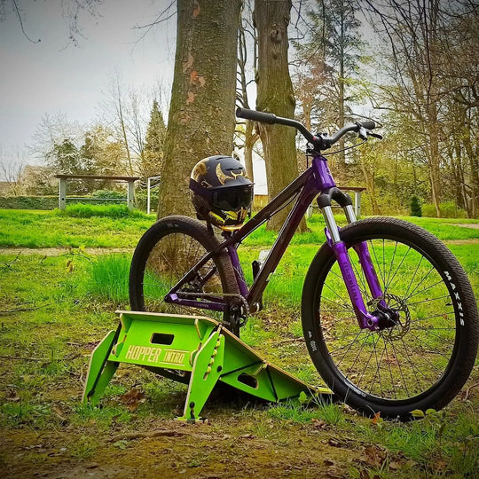 Small Mtb Ramp MTB Hopper Intro 4 Folding MTB Ramp